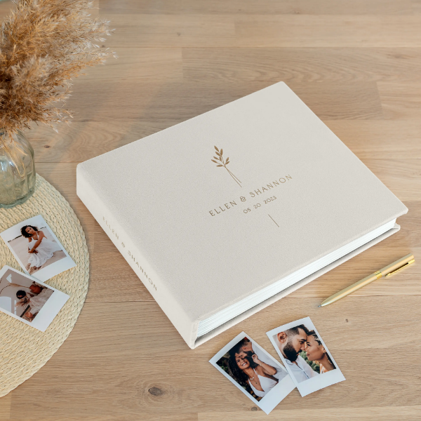 Luxury wedding photo albums, guest books, keepsake boxes