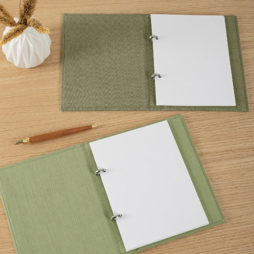 Picture of Set of 2 Linen Vow Books, #W213